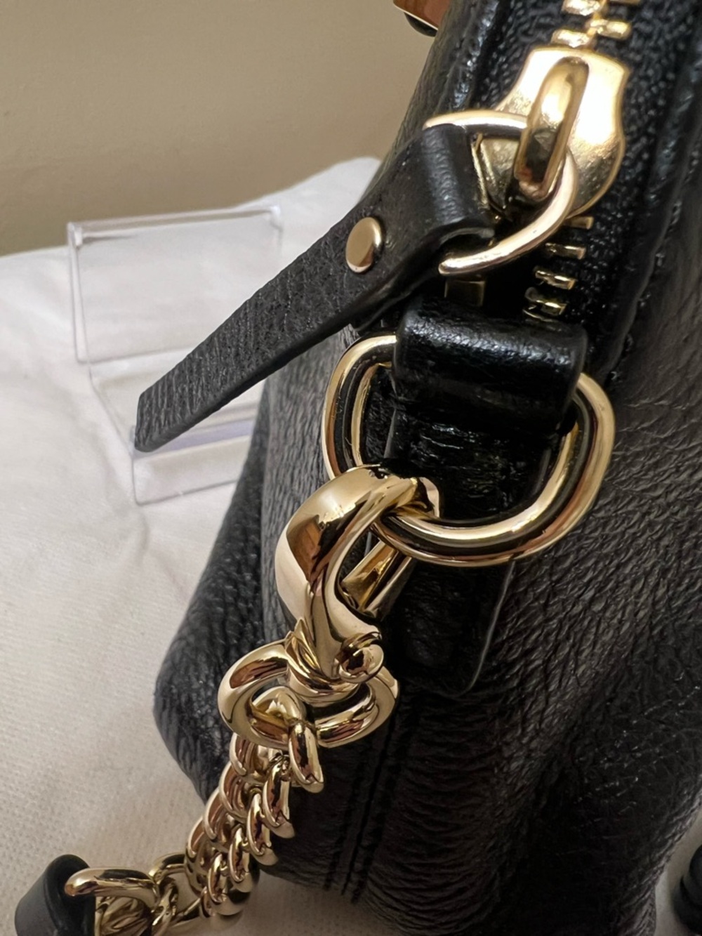 kate spade Pebbled Leather Dome Satchel / Crossbody - Picture 6 of 13